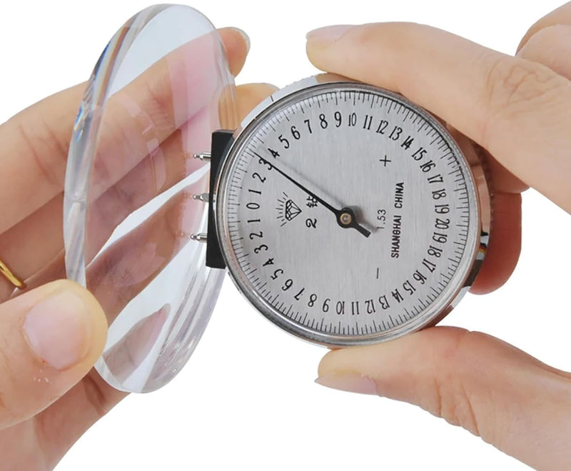 [Australia - AusPower] - Mechanical Radian Meter Optical Lens Clock Base Curve Measurement Radian Gauge Measure Presbyopia Meter 