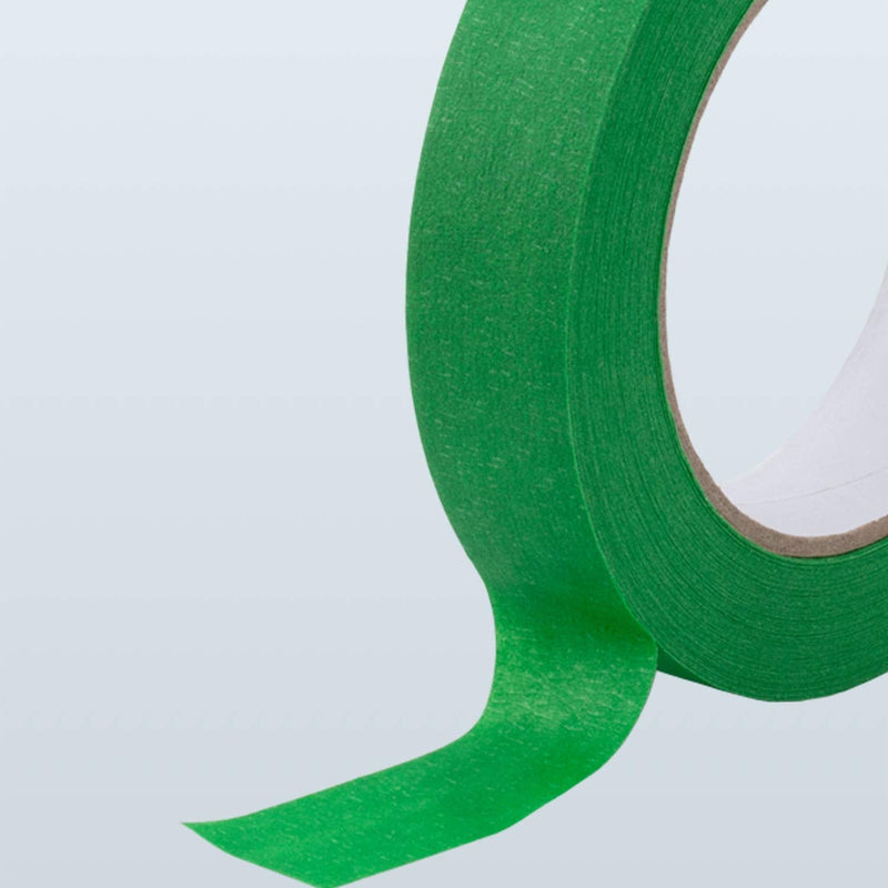 [Australia - AusPower] - Lichamp 2 Pack Green Painters Tape 1 inch, Green Masking Tape 1 inch x 55 Yards x 2 Rolls (110 Total Yards) 