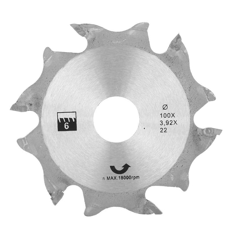 [Australia - AusPower] - Biscuit Jointer Blade, 100mm Carbide Biscuit Jointer Blade Cutter Replacement for Woodworking 