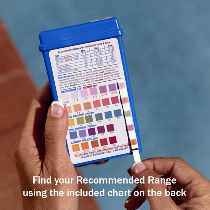 [Australia - AusPower] - HTH 1174 Multi Purpose 6-Way Test Strips for Swimming Pools, 30 ct Old Packaging 