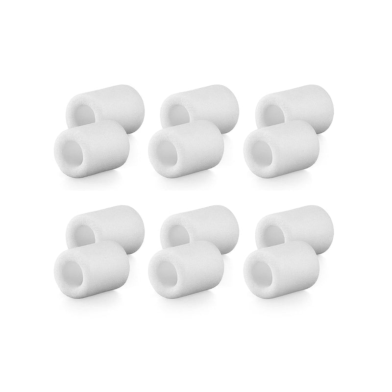 [Australia - AusPower] - Nispira CPAP Disposable Replacement Filter Compatible with PARI Vios, Ultra II, Trek, and Trek S, 12 filters 12 Count (Pack of 1) 