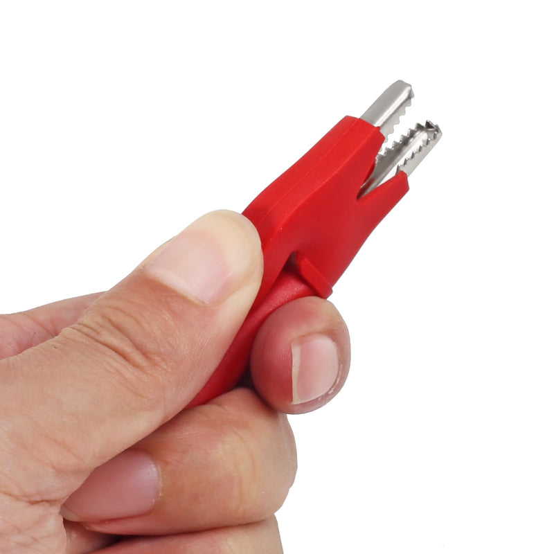 [Australia - AusPower] - DIANN 4 Sets Multimeter Test Leads Banana Plug Right Angle to Alligator Clips Soft Test Cable Wires for Electrical Testing 3.3ft / 1m 8pcs 