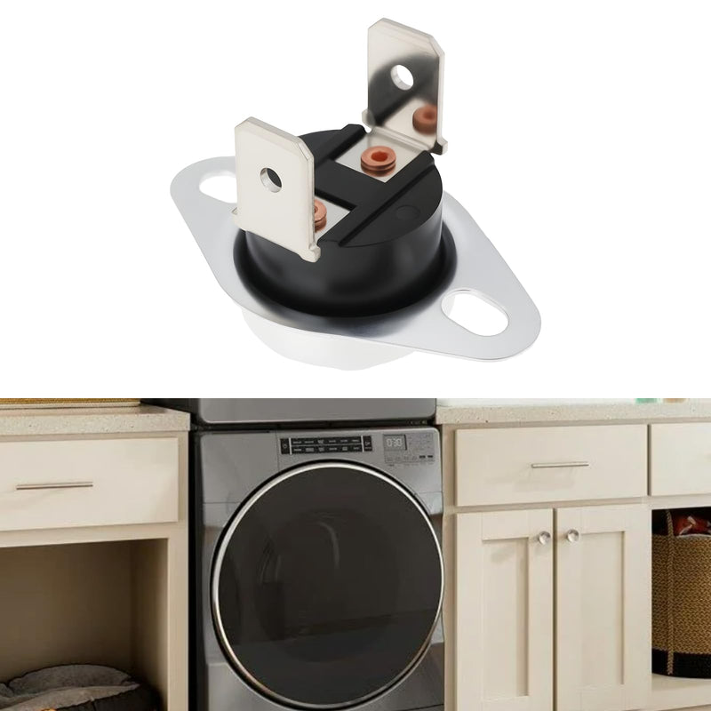ECSiNG Pack of 2 Thermal Fuses for Dryers 53-1182 AP6009642 Compatible with Whirlpool Compatible with KitchenAid Compatible with Roper Dryers