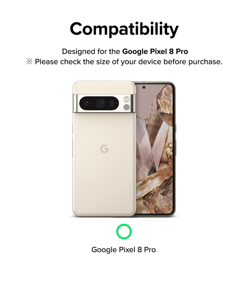 [Australia - AusPower] - Ringke Camera Glass [Multi-Layer Protection] Compatible with Google Pixel 8 Pro Camera Lens Protector, Tempered Glass Cover - 3 Pack 