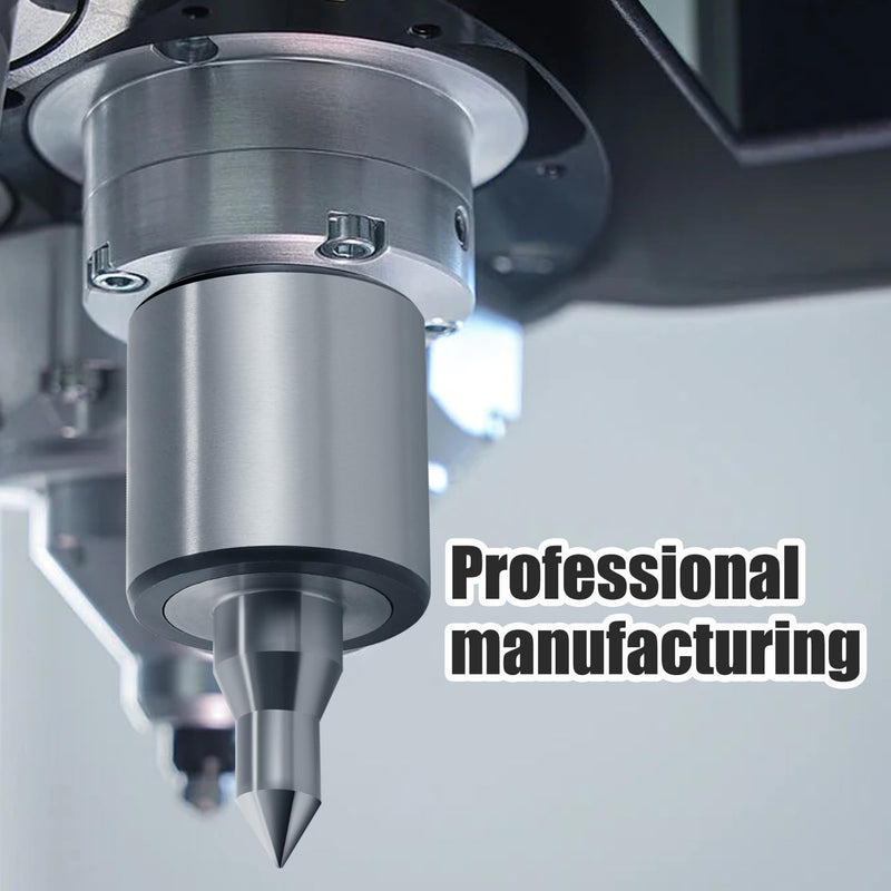 [Australia - AusPower] - MT2 Live Center Long Nose 60° Triple Bearing Morse Taper High Precision Lathe Medium Duty Live Tailstock Center for Wood and Metal Lathe CNC Work(MT2) MT2 
