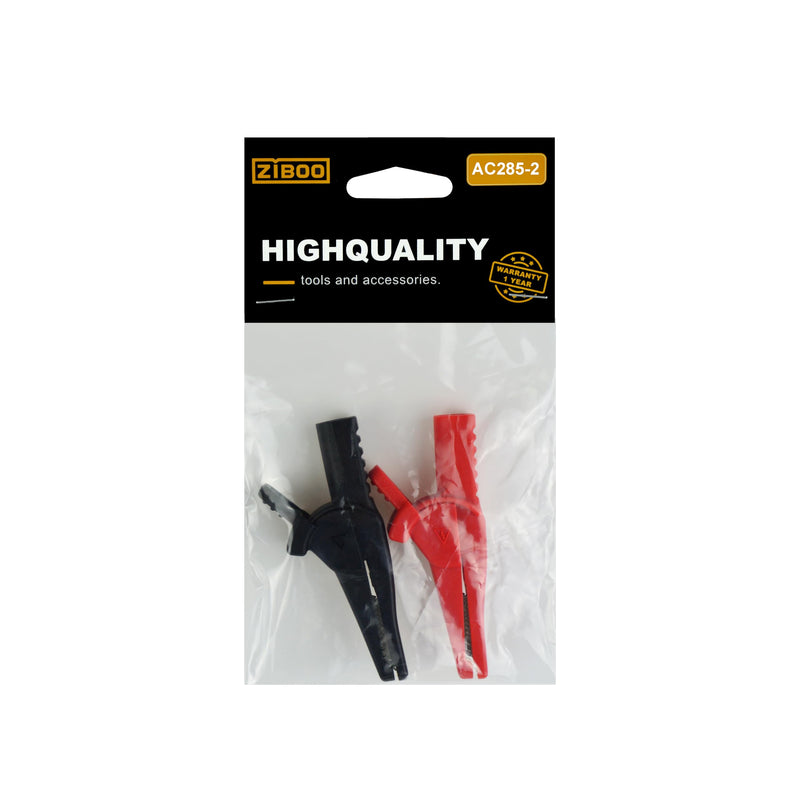 [Australia - AusPower] - AC285-2 multimeter alligator clips Safety Alligator Clip Compatible with Fluke Phase Rotation Indicator use with TL222 and TL224 Test Leads (AC285-2) AC285 -2 