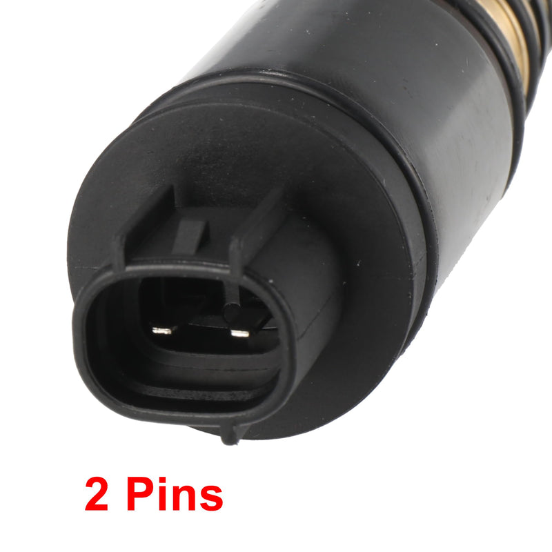 X AUTOHAUX Auto Car Air Condition AC Compressor Control Solenoid Valve for 6SES14C 7SES17C 7SEU17C Compressor for Toyota Corolla 1.8L 2014 2015 2016 2017
