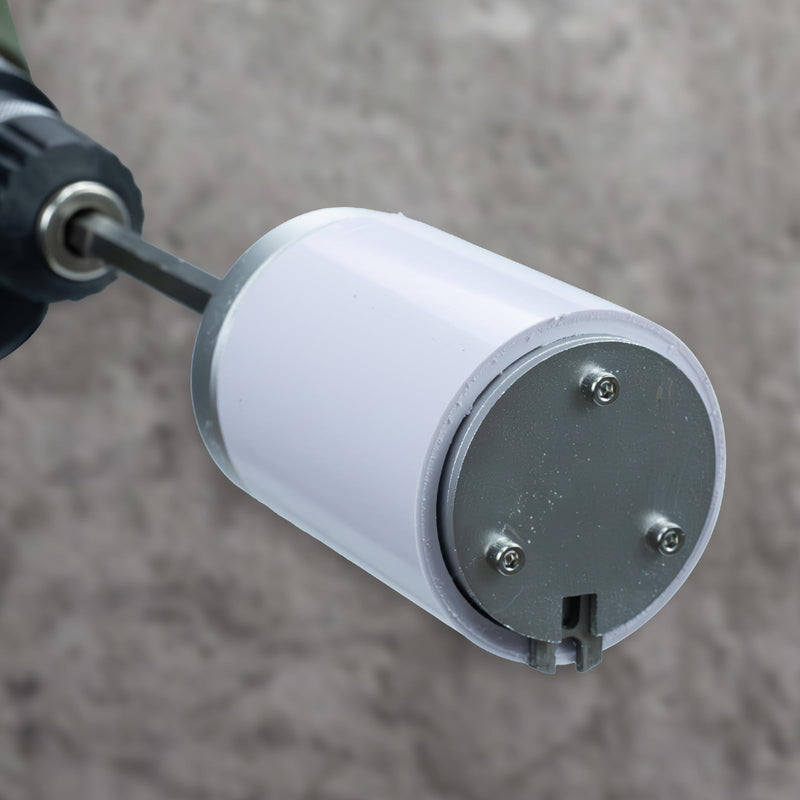 [Australia - AusPower] - Inside Pipe Cutter for PVC Pipe-Aluminum Alloy Internal PVC Pipe Cutter for 1-1/2"and 2"Pvc Pipe, 7"Adjustable Cutting Depth PVC Pipe Cutter Tool Suitable for ABS, PVC, CPVC, PE, or PP Material Silvery 