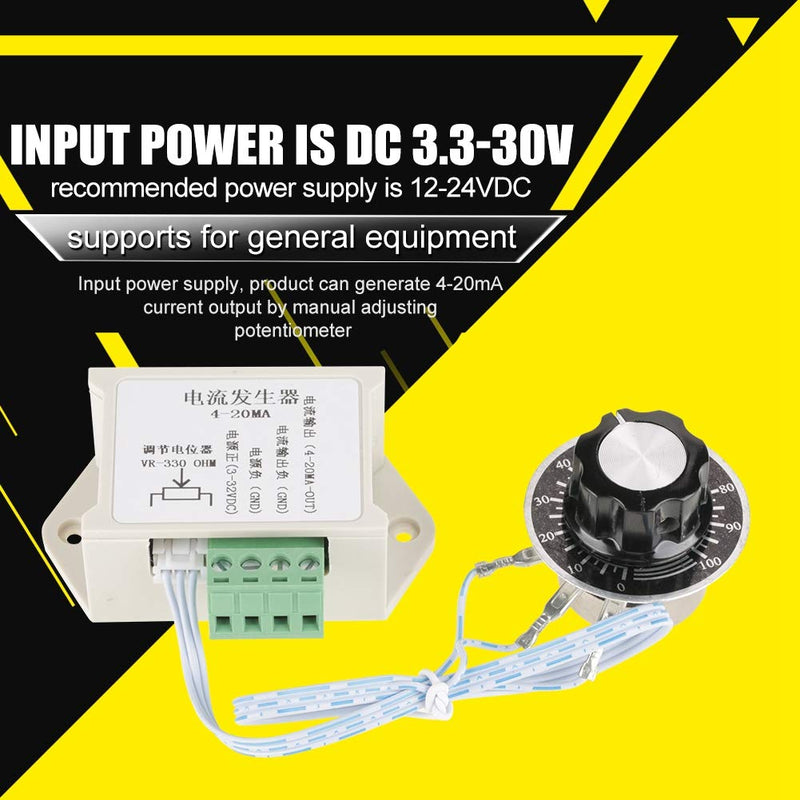 [Australia - AusPower] - DEWIN Signal Generator, 4-20mA Generator Adjustable Analog Quantity Current Signal Generator Module 