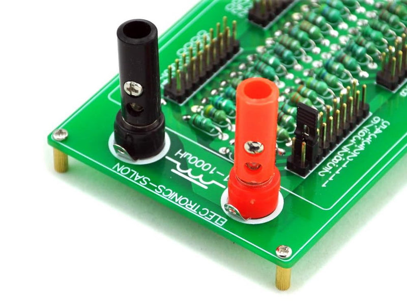 [Australia - AusPower] - Electronics-Salon 1uH to 1000uH E12 Standard 37 Values Programmable Inductor Board. 