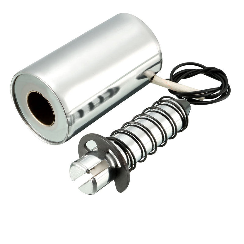 [Australia - AusPower] - uxcell DC 12V 60-120N Force 10mm Pull Type,Tubular Solenoid Electromagnet,Linear Motion,MQ8-Z57 