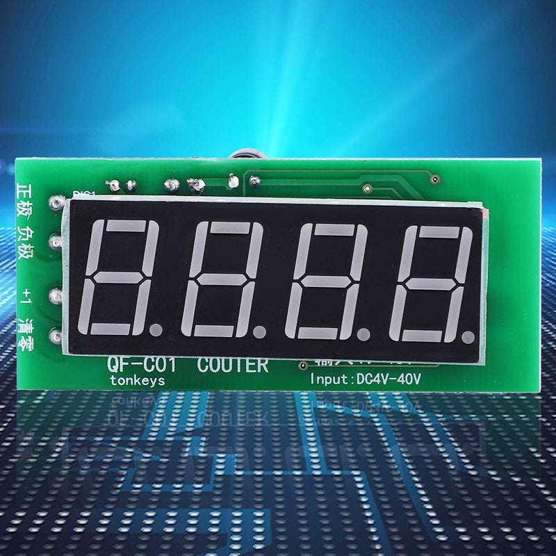 [Australia - AusPower] - 4 Digit Digital Display Counter Module with Memory Function 
