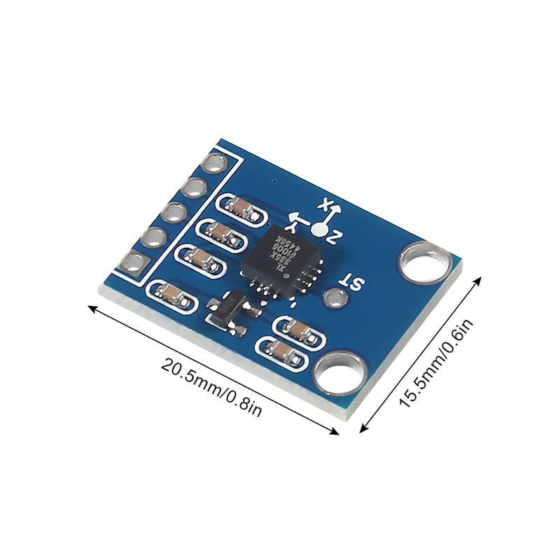 [Australia - AusPower] - 5PCS ADXL335 3-Axis Transducer Sensor Accelerometer Digitalucer Angular GY-61 Output 3-5V 