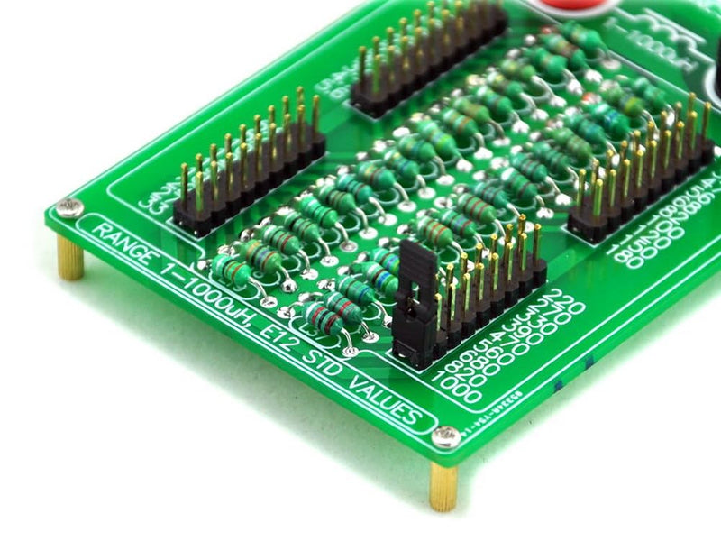 [Australia - AusPower] - Electronics-Salon 1uH to 1000uH E12 Standard 37 Values Programmable Inductor Board. 
