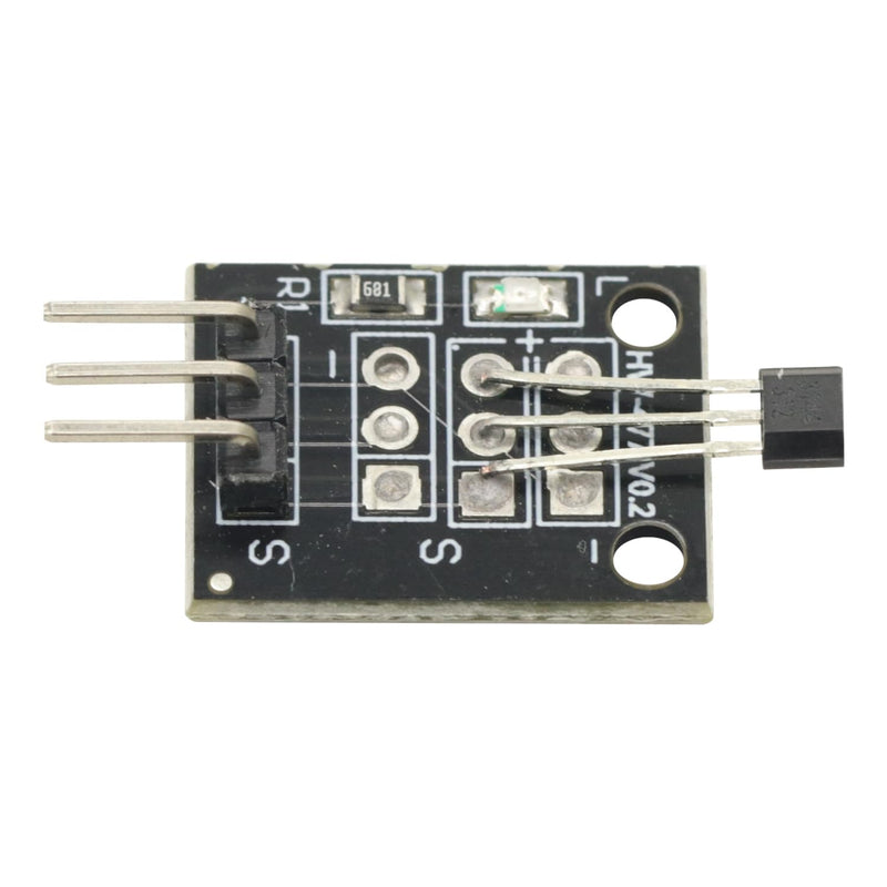 [Australia - AusPower] - 6Pcs Hall Effect Magnetic Sensor Module A3144 Hall Effect Sensor for Arduino PIC AVR Smart Cars DC 5V 