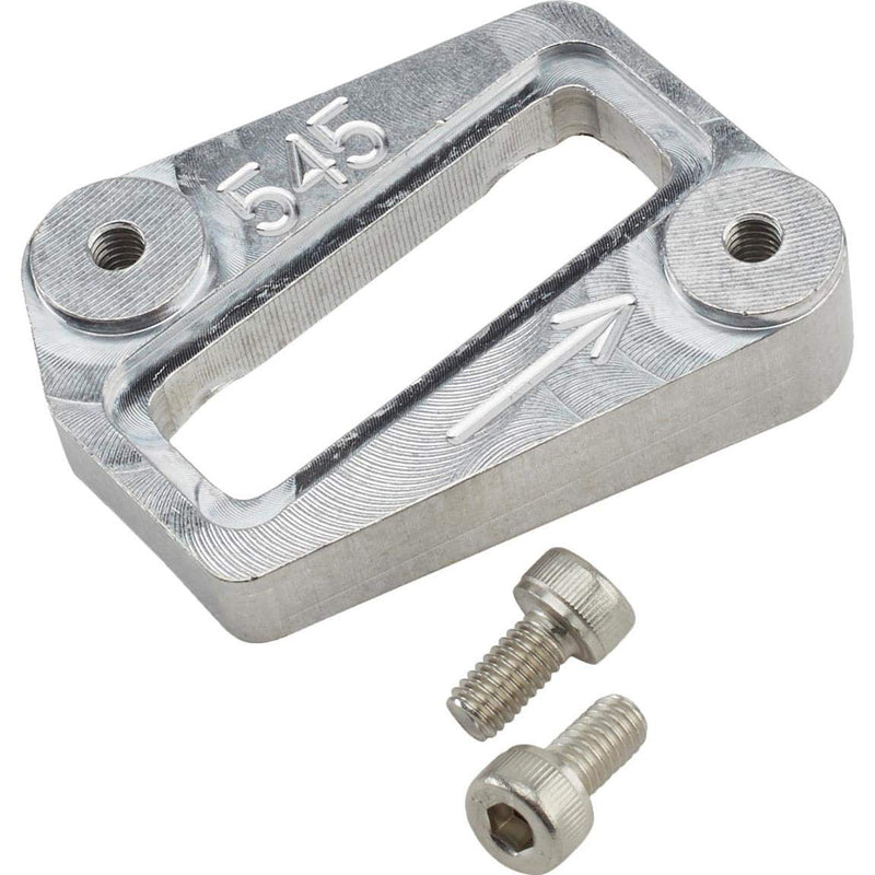 [Australia - AusPower] - ICT Billet MAF Mass Air Flow Sensor Bung LS Billet Boss Mount Weld Flange 4" Pipe Compatible with LS LS3 LS7 VW 551545 LS9, LSA, LV1, LV3, LT1, LT4, L83, L86 Mounting TubingPlate 