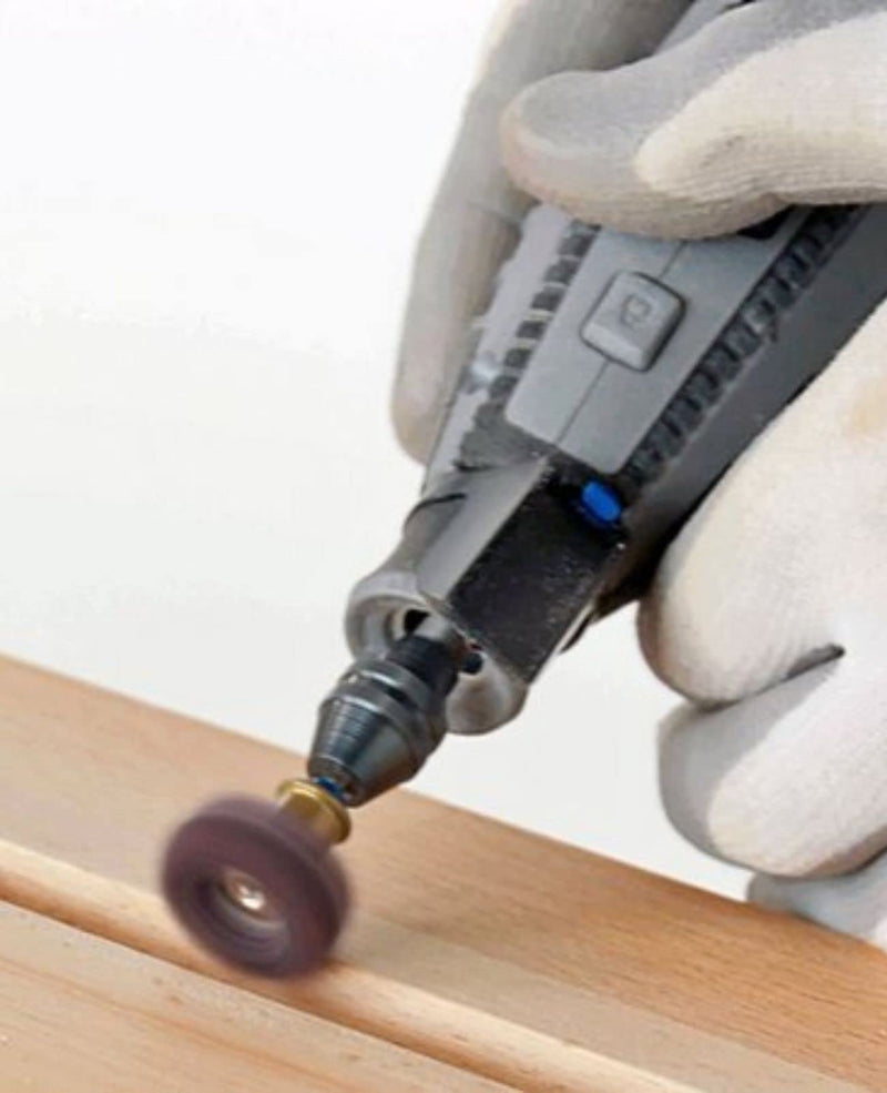 Dremel 511S EZ SpeedClic Fine Sanding Discs - Accessory Set for Multifunctional Tool with 2 Fine Sanding Discs Grit 180/280 25 mm for Sanding Metal, Plastic, Steel, Wood and Much More