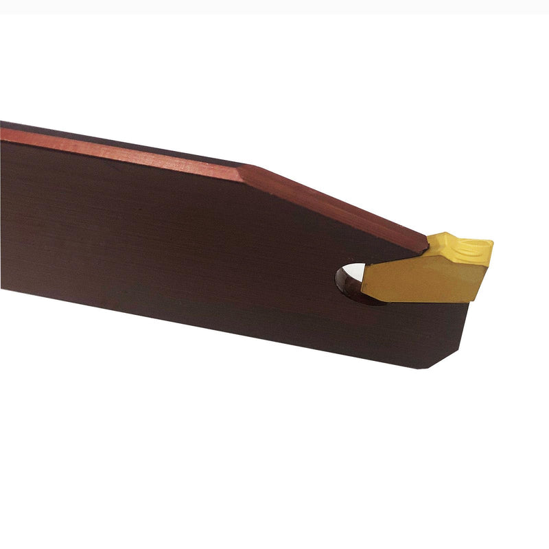 [Australia - AusPower] - ASZLBYM Groove Cutting Tool Chopping Board Tools SPB332 / SPB32-3 Groove Cutting Tool and 12 Pieces SP300 / ZQMX3N11-1E 3 mm Carbide Inserts for Groove Cutting 