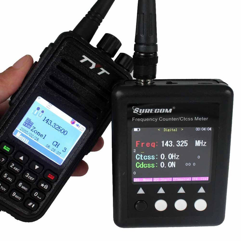 [Australia - AusPower] - SF401 Plus 27Mhz-3000Mhz Radio Portable Frequency Counter Meter with CTCCSS DCS Decoder 