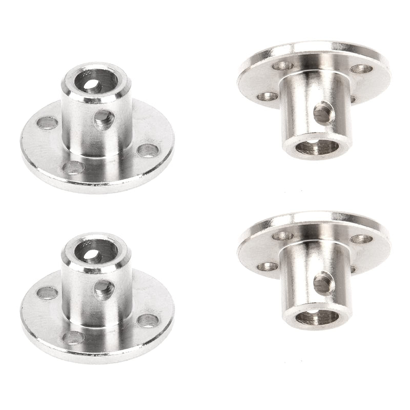 [Australia - AusPower] - 5Pack Vgoohobby Flange Shaft Coupling Connector,Rigid Guide Shaft Support Coupler Shaft Axis Joint for DIY RC Model Motors (6mm) 6mm 