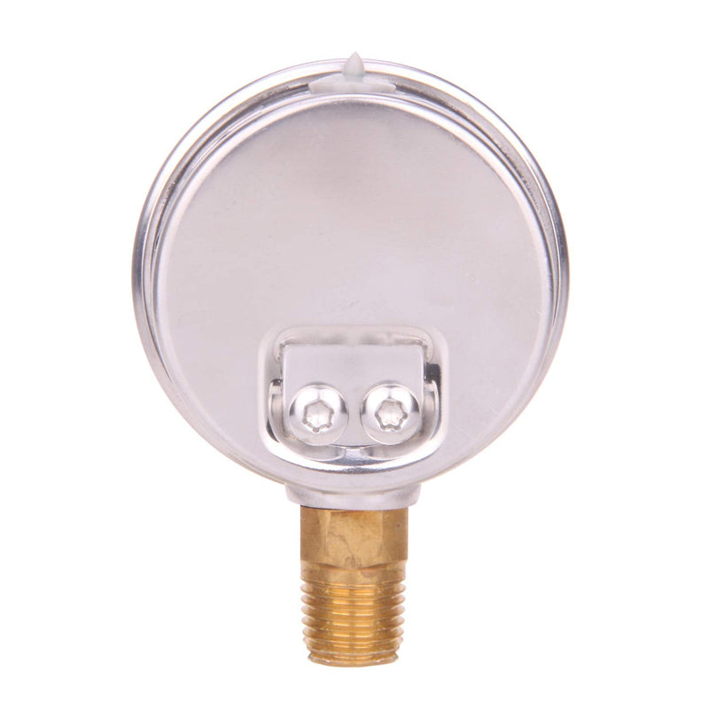 [Australia - AusPower] - MEASUREMAN 2" Dial Size, Glycerin Filled Pool Filter Pressure Gauge, 304 Stainless Steel Case, 0-35psi/250kpa, 1/4" NPT Lower Mount 0-35psi/250kpa(1/4" NPT Lower Mount) 