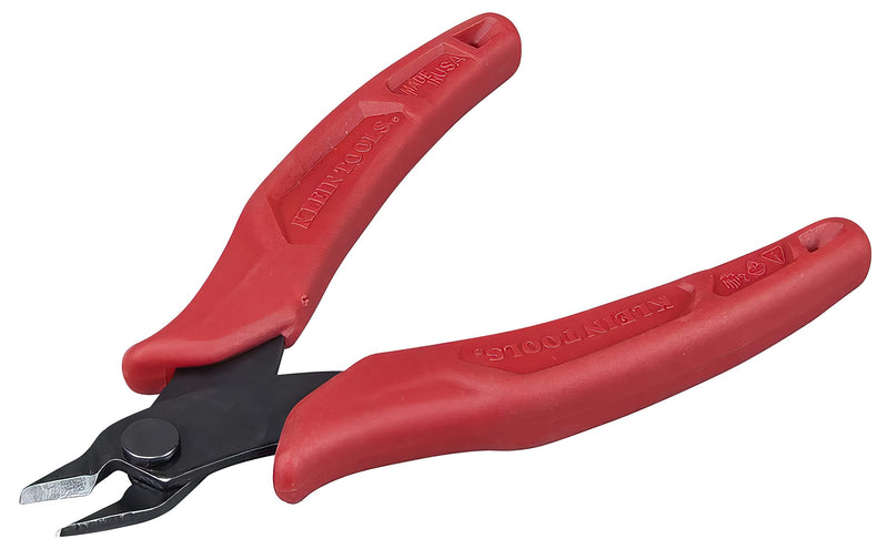 [Australia - AusPower] - Klein Tools Diagonal Cutting Pliers (8-Inch) and Flush Cutters (5-Inch) Pliers Set 8-Inch Pliers + Pliers, 5-Inch 
