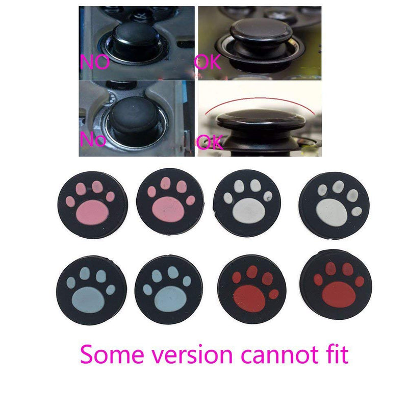 [Australia - AusPower] - Silicone Joystick Caps Thumb Stick Analog Grip Cover Case Cap for PS Vita PSV 2000 PSV 1000 Controller (Pink) 