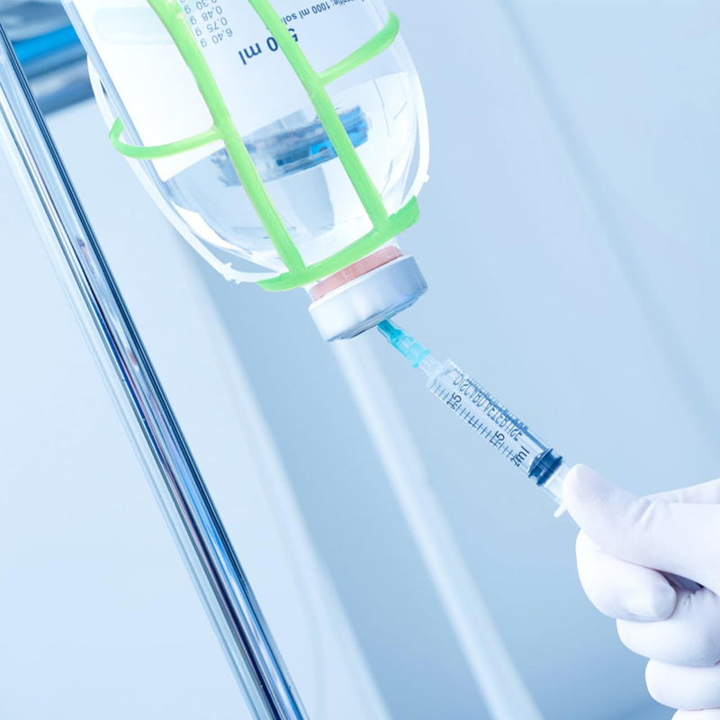 Healvian Infusion Bottle Net Cover Reusable Plastic Net for Saline Solution Hanging Salt Bottle Cover for Hospital Clinic and Home 5.51 x 3.94 x 3.15 Inches