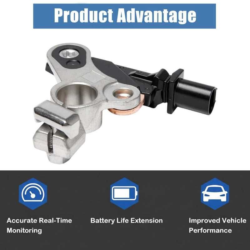 Battery Current Sensor 38920-TR0-A01 Compatible with 2012-2015 Honda Civic, 2012-2016 Honda CR-V, 2013-2021 Acura ILX, 2013-2018 Acura RDX Battery Voltage Temperature Sensor Replaces# 38920-TR0-A02