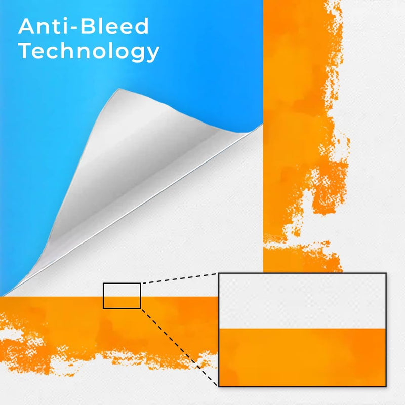 VViViD Blue Stencil Vinyl Masking Tape Roll Film with Anti-Bleed Technology (0.25" x 150ft) 0.25" x 150ft