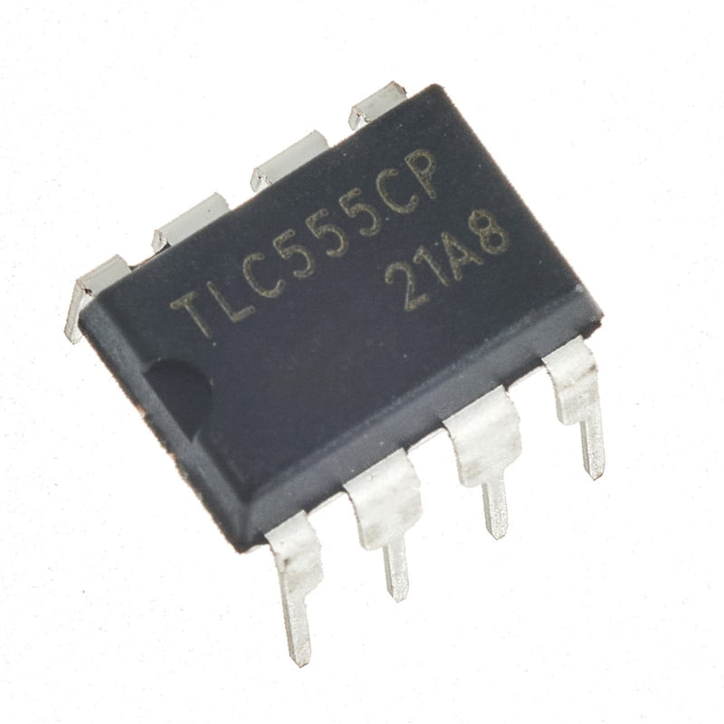 [Australia - AusPower] - 10pcs TLC555CP TLC555 TLC 555 TI Lin CMOS Timers IC Chip，DIP-8. 