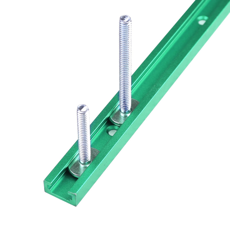 [Australia - AusPower] - 48 Pieces T Track Bolts and Knobs Kit, 1/4" x20 T Bolts & Threaded Knobs, T Track Accessories and Parts Hardware Set for Woodworking Jigs and Fixtures 