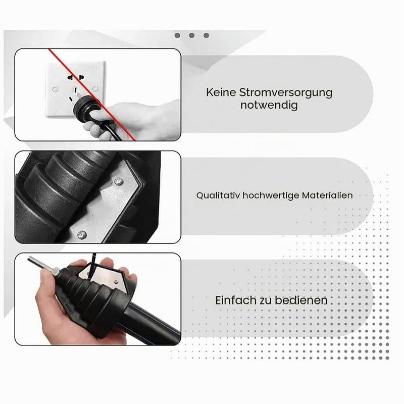 VOSSOT Plastic Pipe Chamfer Tool, Deburrer, Pe Pipe Deburrer, Deburring Tool, for 20-63 mm Plastic Pipes, Hand Deburring for Inner and Outer Edge, Ideal for Plumbing, Construction & DIY, PVC, PP, PE Pipes