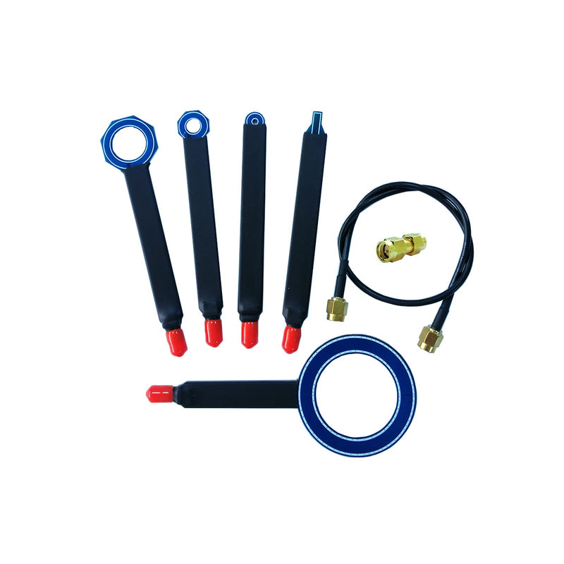 [Australia - AusPower] - 2024 Upgraded Two Sides Near Field Probe Magnetic Field Antenna PCB Locate & Identify Interference Source Radiation Magnetic SMA Female Interface 