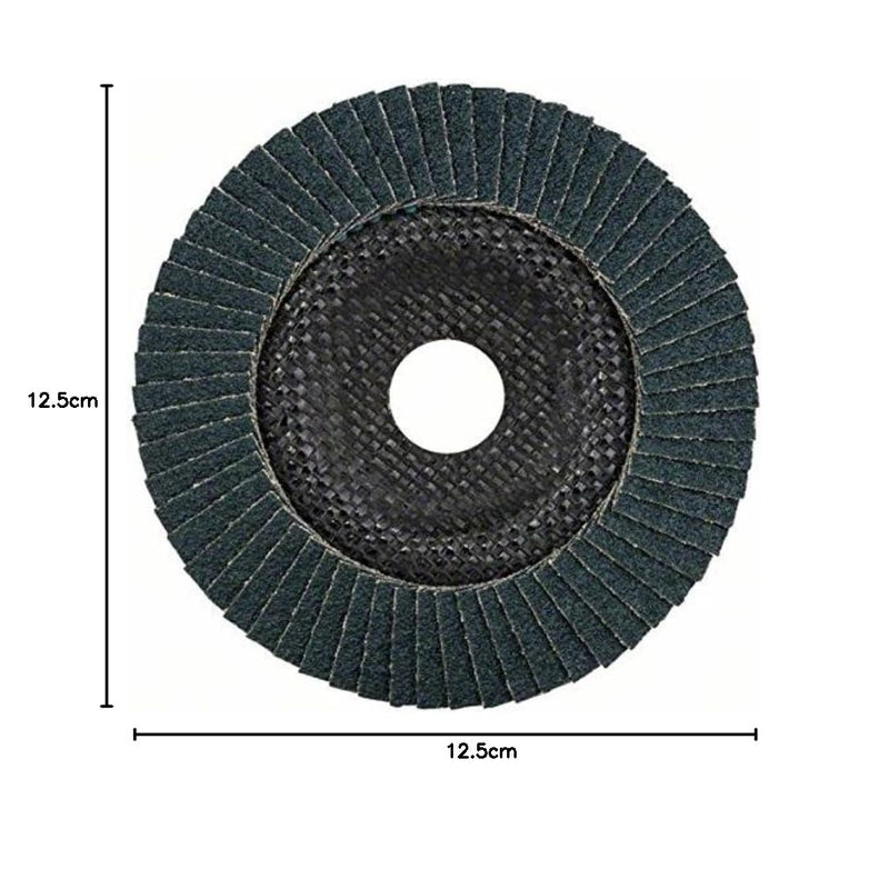 [Australia - AusPower] - Bosch 2608606716 125 mm Flap Disc Grit 40 