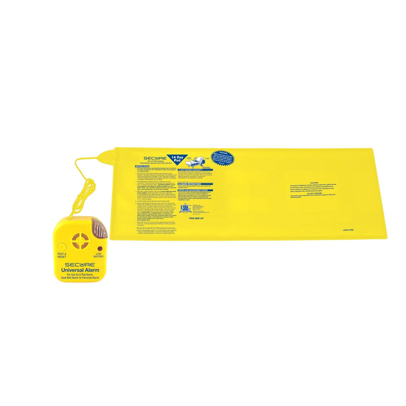 [Australia - AusPower] - Bed Alarm for Elderly Adults, 80 dB Patient Alarm Monitor & 12" x 30" Bed Sensor Pad, Bed Alarms and Fall Prevention for Elderly by Secure Safety Solutions 
