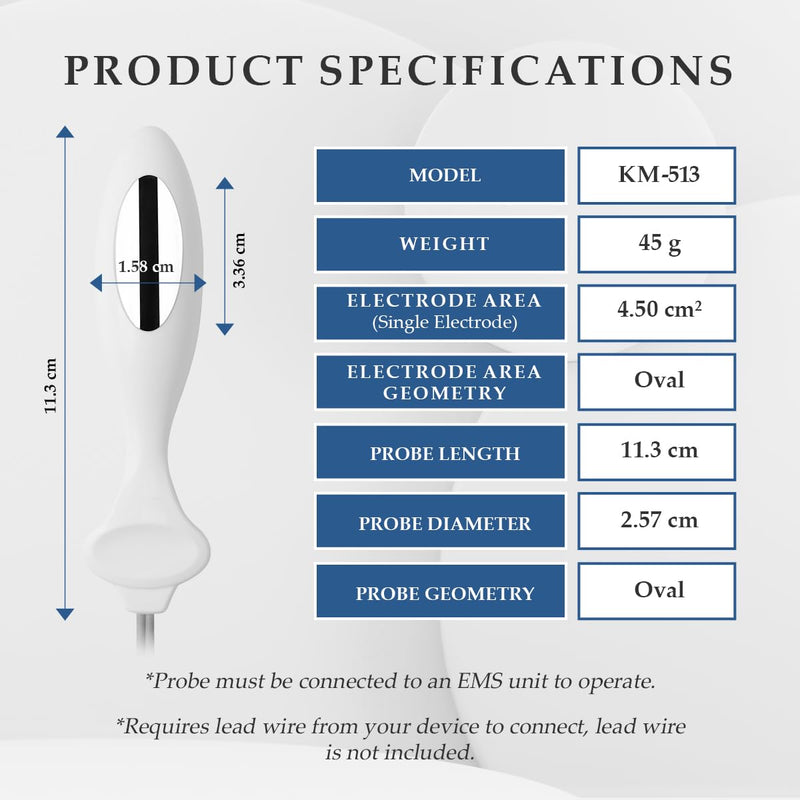 [Australia - AusPower] - K-fit Kegel Toner Electrode Probe, KM-5013 