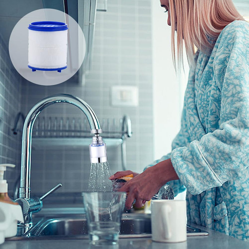 [Australia - AusPower] - oupados 12 Pieces Filter Element for Tap Filter Water Filter Tap Drinking Water Tap Filter Attachment for Sink, Kitchen, Bathroom 
