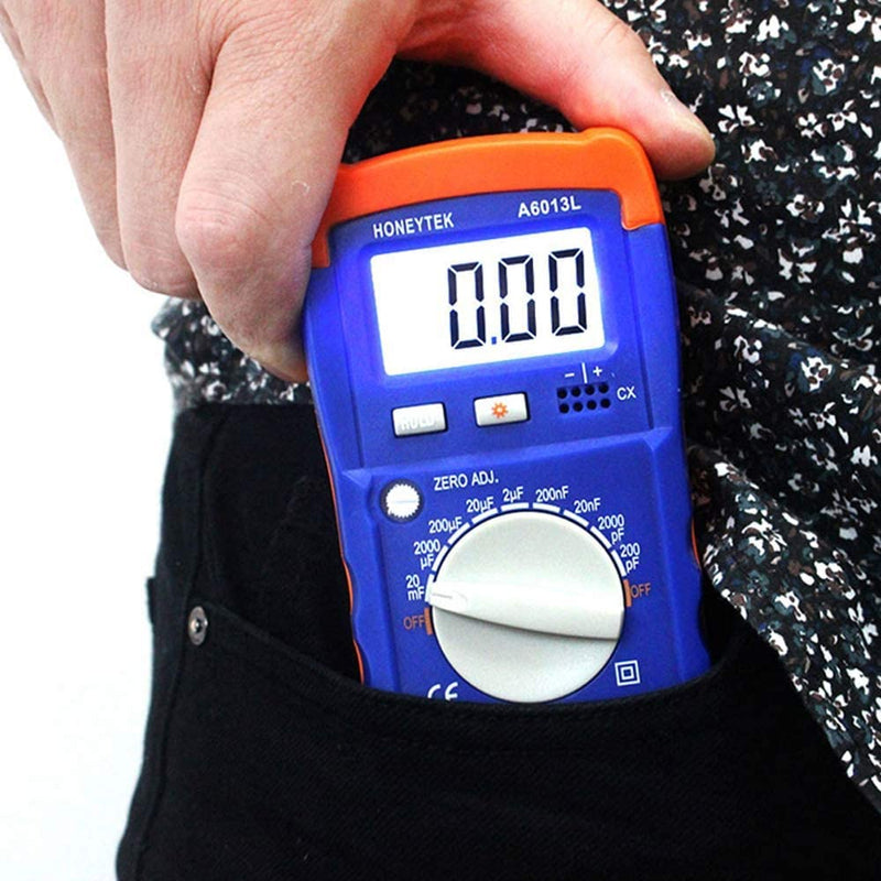 [Australia - AusPower] - Honeytek A6013L Capacitance Meter Capacitor Electronic Measuring Capacitance Tester 