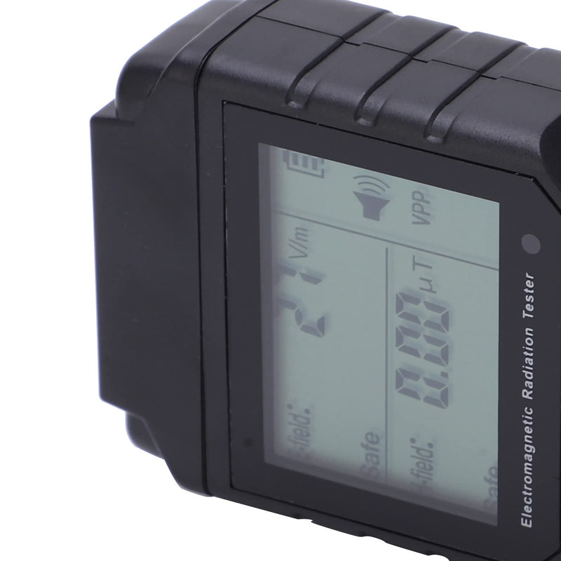 [Australia - AusPower] - ET825 EMF Meter Rechargeable Digital Electromagnetic Field Radiation Detector LCD Radiation Tester for Home EMF Inspections 