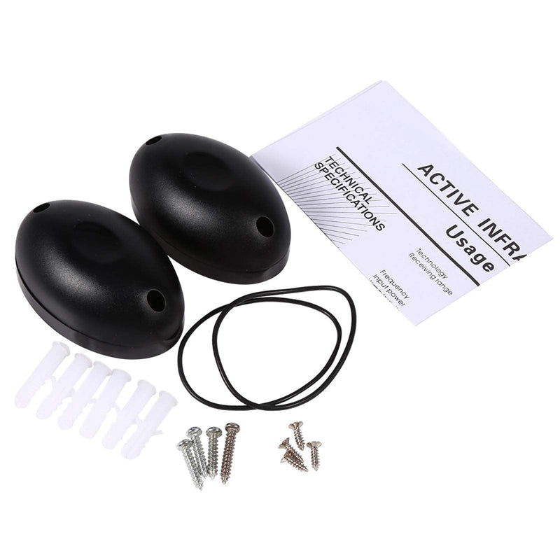 [Australia - AusPower] - Fdit Infrared Detector, 1 Pair 20M Gate Opener Universal Infrared Beam Sensor for Outdoor Use Alarm Optoelectronic Infrared Sensor Detector 