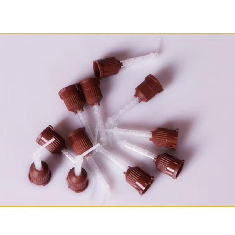 [Australia - AusPower] - 100 PCS Oral Material Mixing Tips Impression (7018 0.5mm (1:1) 