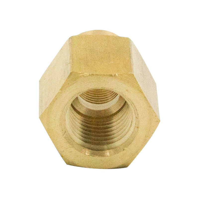 [Australia - AusPower] - Legines Brass Reducing Coupling 1/2" NPT Female x 1/4" NPT Female, Hex Reducer Coupler Adapter Pipe Fitting 1200psi (Pack of 2) 