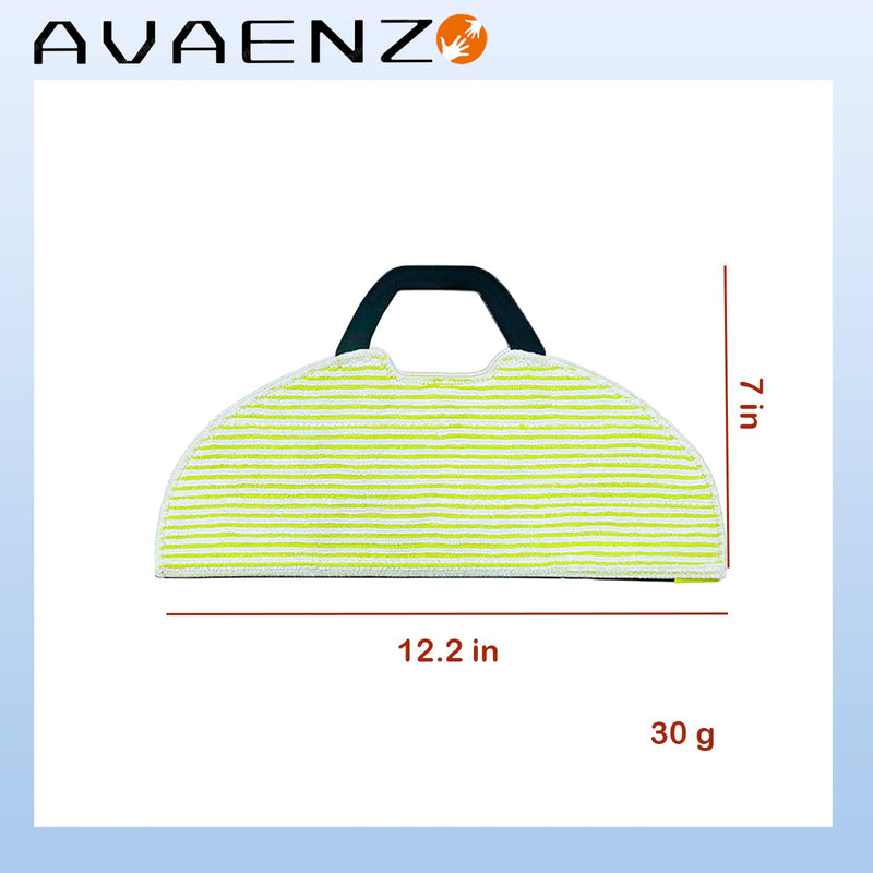 Replacement Parts Compatible with Shark AV2610WA AV2630WA RV2610WA AV2620WA Matrix Plus 2- in-1 Robot Vacuum Cleaner,1 Main Brush,2 Filters,3 Mop Pads,6 Side Brushes,1 Pre Filter,1 Filter