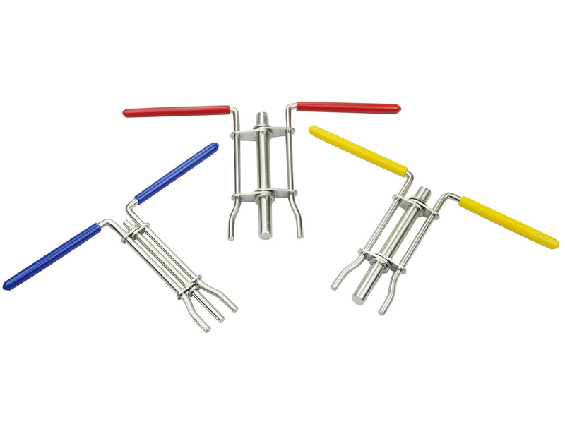 [Australia - AusPower] - Seal Installer Kit 3pc Seal Installation Tool Large, Medium and Small Hydraulic Cylinder Seal Tool Hydraulic Cylinder Tools With Rubber Protection Handle Anti-slip 