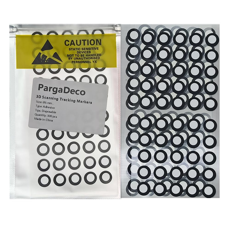 [Australia - AusPower] - 3D Scanning dots,Scanning Markers,Tracking dots for 3D Scanning,High Reflective 3D Scanner dots,Diffuse Reflection Markers Easily Compatible with Einscan Creality Revopoint 3D Scanner (300) 300 