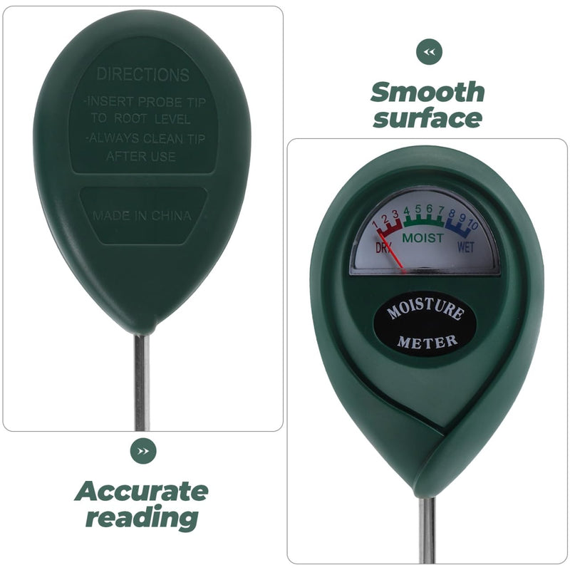 [Australia - AusPower] - VICASKY Soil Moisture Meter Deep Use Hygrometer Sensor Water Monitor Indicator for Garden Farming Lawn Indoor and Outdoor No Batteries Required 10.43 Inch 