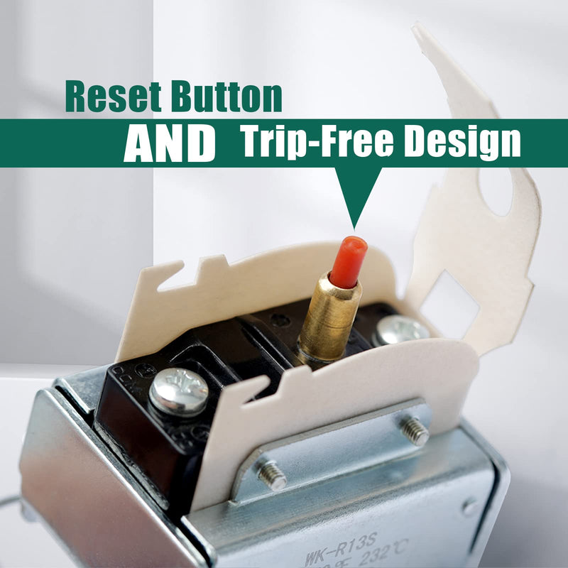 [Australia - AusPower] - PP10084 high limit thermostat fryer switch Lchmo5030 compatible with Pitco Fryer, 1/4" Thread Mpt Stuff, 450°F/230°C Hi Limit Safety Thermostat 5225-11B fit for VF35 MGII SG14 35C 45C+ 18S 18 E500D 