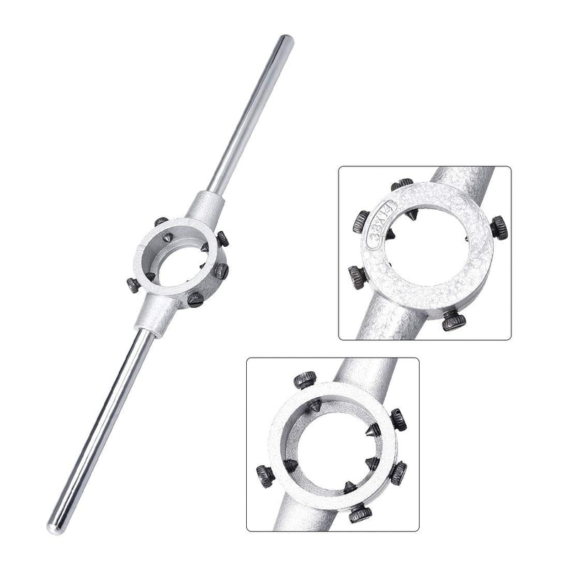 [Australia - AusPower] - uxcell Die Stock Handle Wrench Holder for Metric M12-M14 / 24mm-38mm OD Round Die 