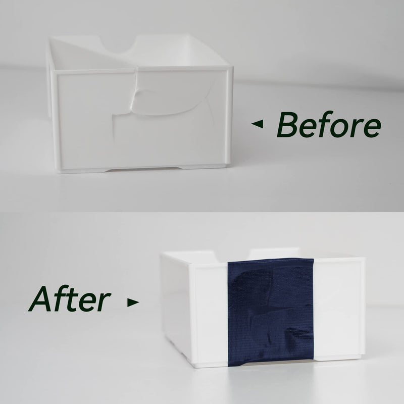 Reniteco Navy Blue Duct Tape- 2 inches x 10 Yards, Waterproof & All-Weather, No Residue, UV Resistant, Heavy Duty for Car, Home & Outdoor Repairs, 1 Roll 2in*10yard